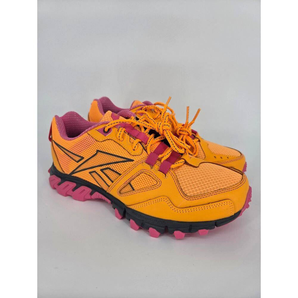 NEW Reebok Trailgrip Women's 9.5 NEON Orange Pink Athletic Running Shoe